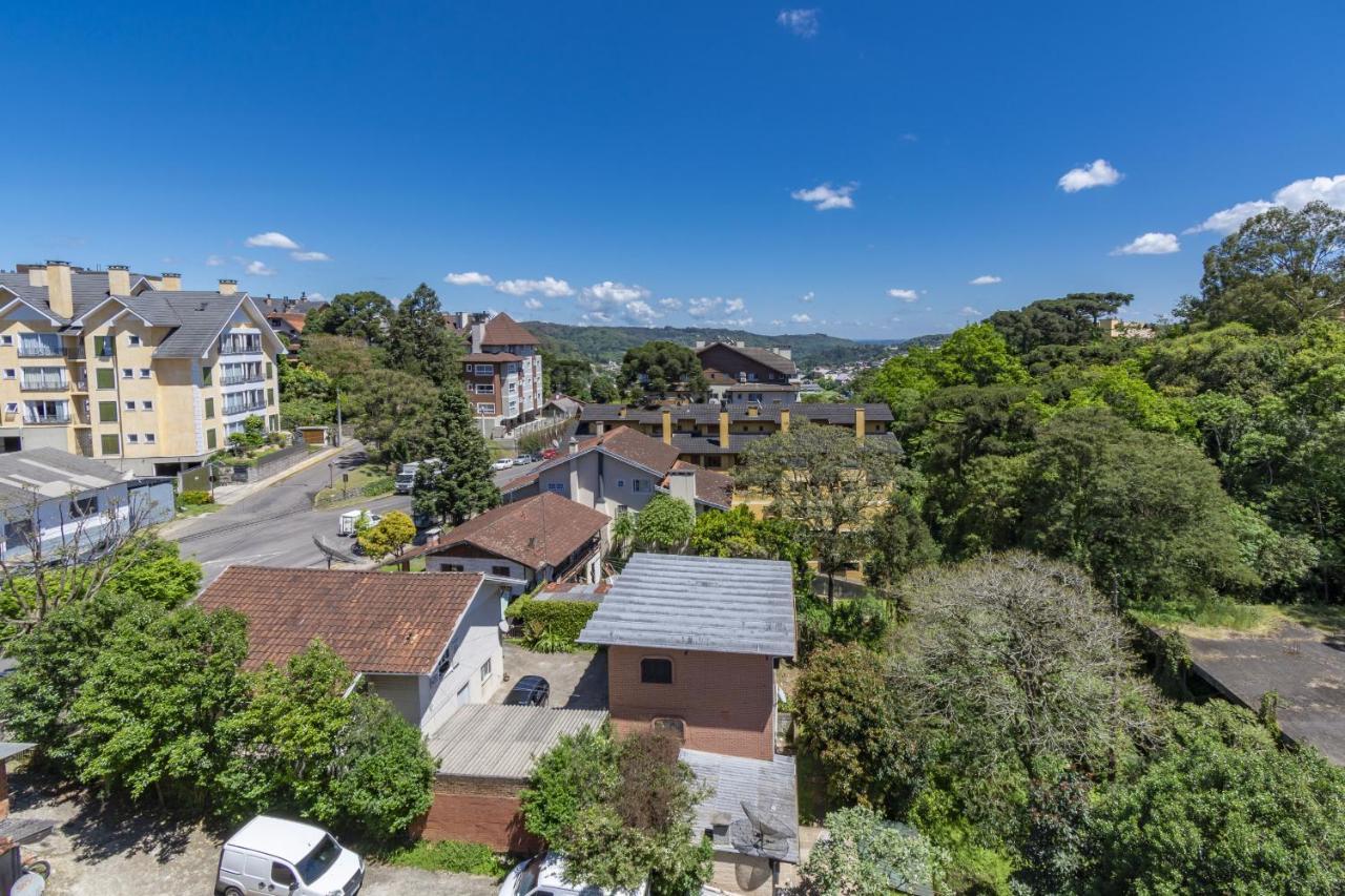 Ferienwohnung Rosa Edificio Solar Da Encosta Gramado Exterior foto